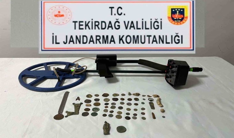 Tekirdağda tarihi eser operasyonu