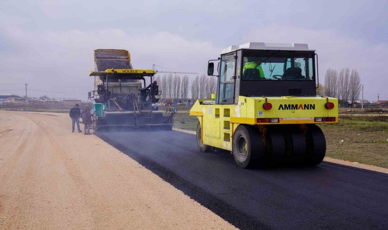 Tepebaşında üstyapı çalışmaları sürüyor