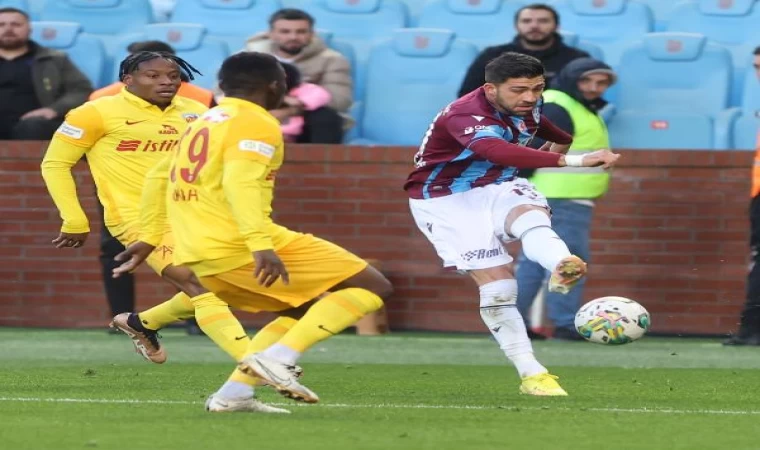 Trabzonspor ile Kayserispor 53’üncü randevuya çıkacak