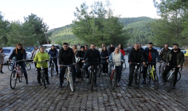 Ulada öğretmenler bisiklet şehrinde bir araya geldi