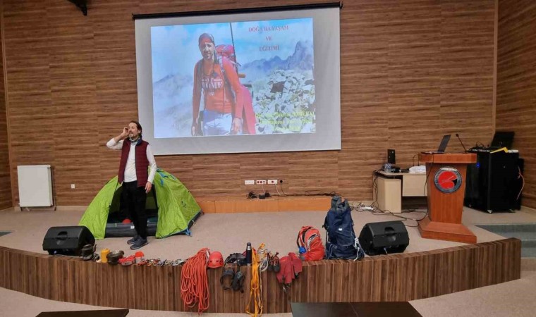 Üniversite öğrencilerine doğada yaşam eğitimi