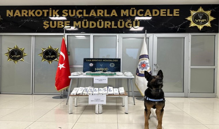 Vanda 161 kilo 500 gram uyuşturucu ele geçirildi