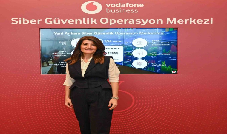 Vodafone Business, yeni Siber Güvenlik Operasyon Merkezini Ankarada açtı