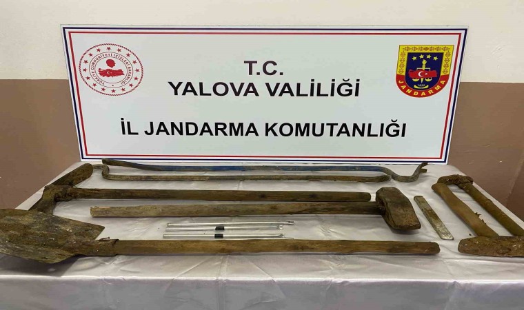 Yalovada jandarmadan definecilere suçüstü