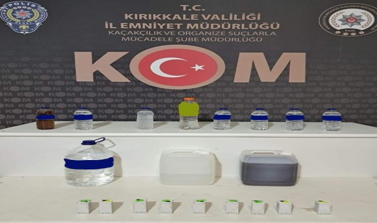 Yılbaşı öncesi kaçak içki operasyonu: 40 litre ele geçirildi