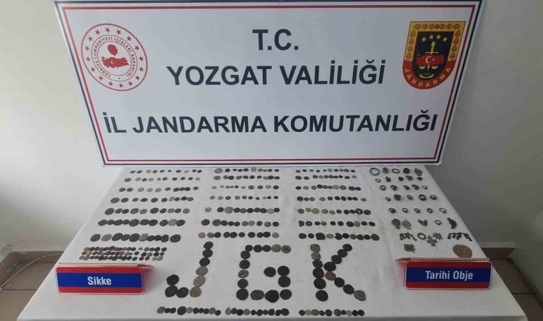 Yozgatta tarihi eser operasyonu: 1 gözaltı