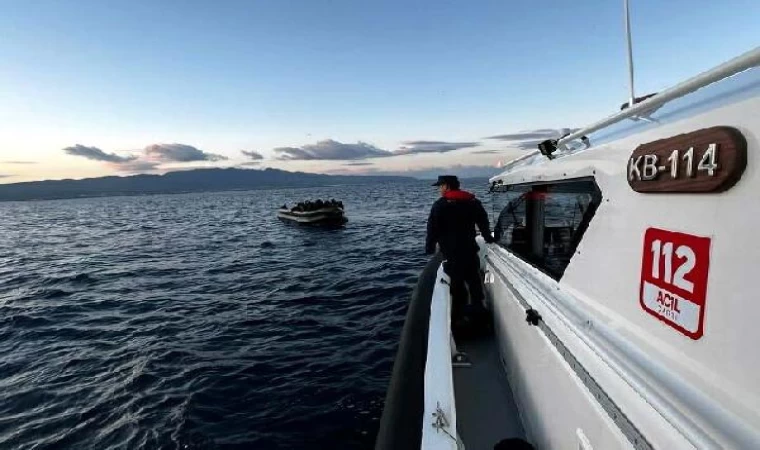 Yunanistan’ın geri ittiği 42 kaçak göçmen kurtarıldı