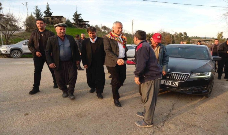 Zeydan Karalar Karaisalının köylerinde halkla buluştu