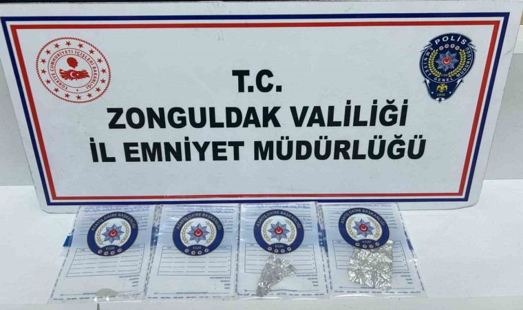 Zonguldakta uyuşturucu operasyonu: 1 tutuklu