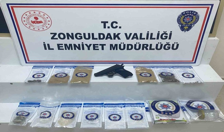 Zonguldakta uyuşturucu operasyonu: 4 kişi tutuklandı