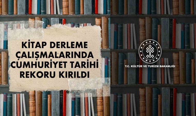 2023 yılında 105 bin 978 kitap derlendi