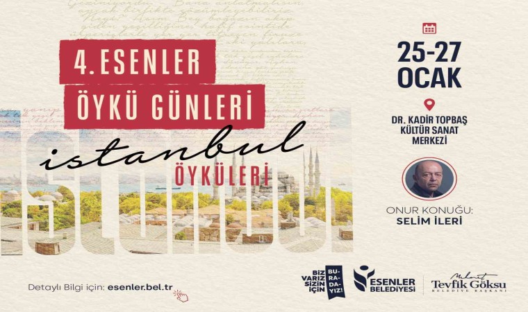 4. Esenler Öykü Günlerinin ‘Onur Konuğu Selim İleri