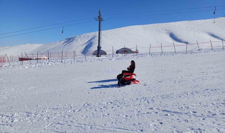 Abalı Kayak Merkezinde sezon açıldı