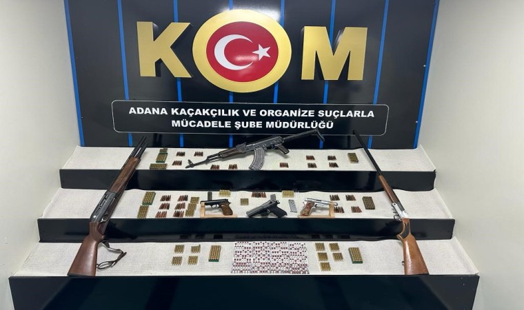 Adanada silah ve mühimmat kaçakçılığı operasyonu: 1 tutuklama