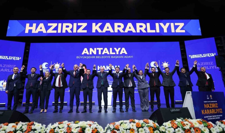 AK Parti Antalya Büyükşehir Belediye Başkan Adayı Hakan Tütüncü oldu.