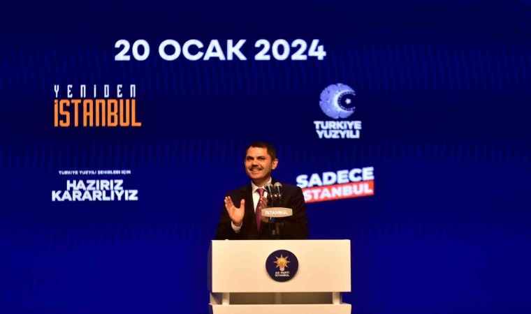 AK Parti İBB Başkan adayı Kurum: “İstanbulda oluşan tüm karmaşayı sonlandıracağız”