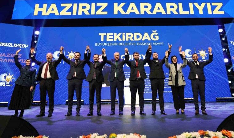 AK Parti Tekirdağ Büyükşehir Belediye Başkan Adayı Cüneyt Yüksel oldu.