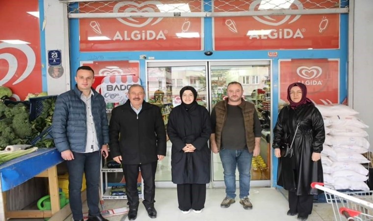 Akyurt Belediye Başkanı Ayık, esnaf ziyaretlerine devam ediyor