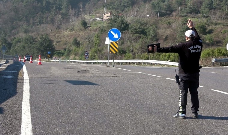 Amasra ilçesinde trafik denetimler artıyor