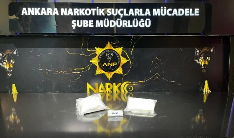 Ankara’da 2 kilo kokain ele geçirildi; 3 gözaltı