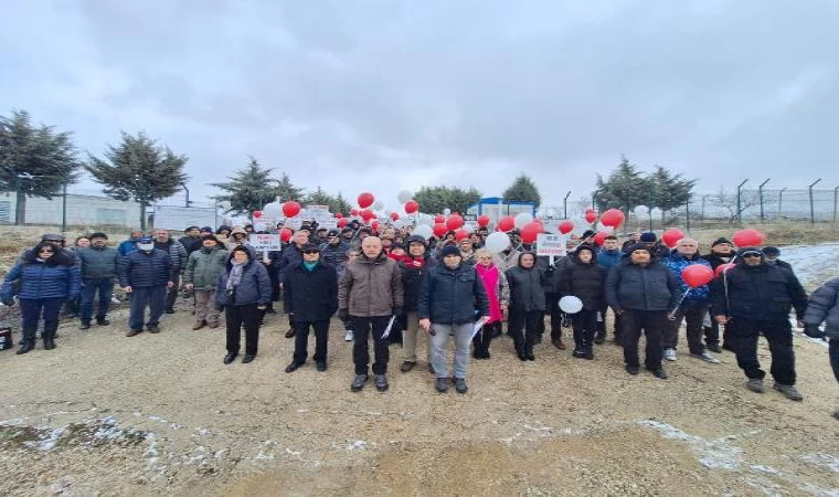 Ankara’da kooperatif üyelerinden 20 yıldır başlamayan inşaata tepki