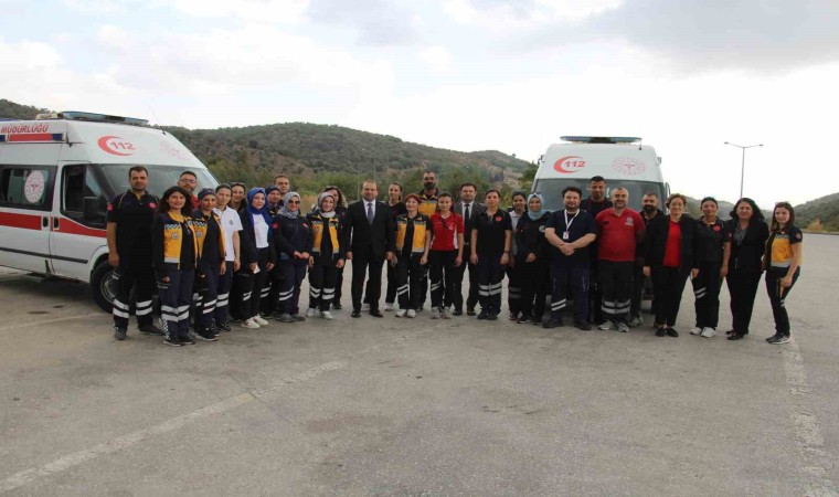 Aydında ambulanslar, 1 yılda 129 bin hastaya umut oldu