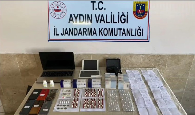 Aydında yeşil reçeteli ilaç operasyonunda 10 şüpheli adliyeye sevk edildi