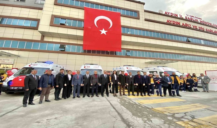 Aydının ambulans filosu güçlendi