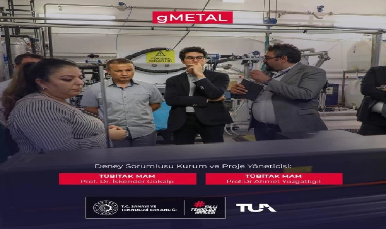 Bakan Kacır, ’gMETAL’ deneyinin tanıtımını paylaştı