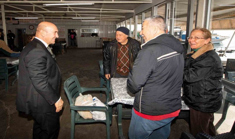 Balıkçılardan Başkan Soyere Körfez temizliği teşekkürü