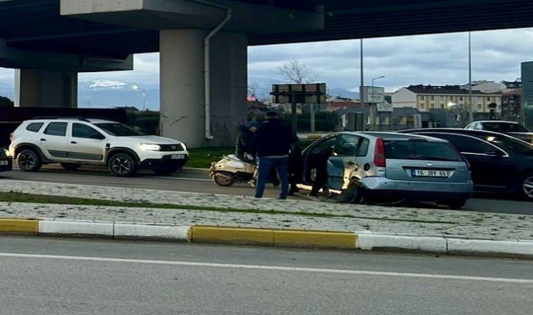 Bandırmada trafik kazası: 2 yaralı