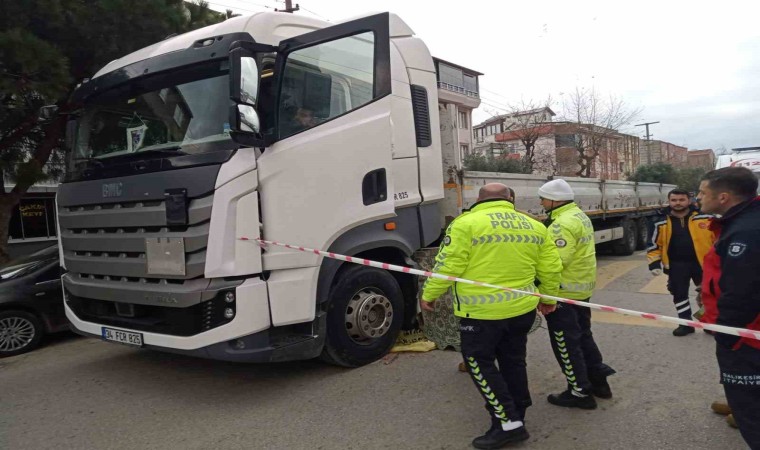 Bandırmada yaya geçidindeki kazada tır şoförü tutuklandı