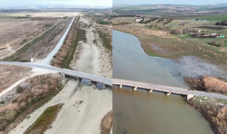 Barajlarda doluluk oranı yüzde 60’a dayandı; Çatlayan topraklar suya kavuştu