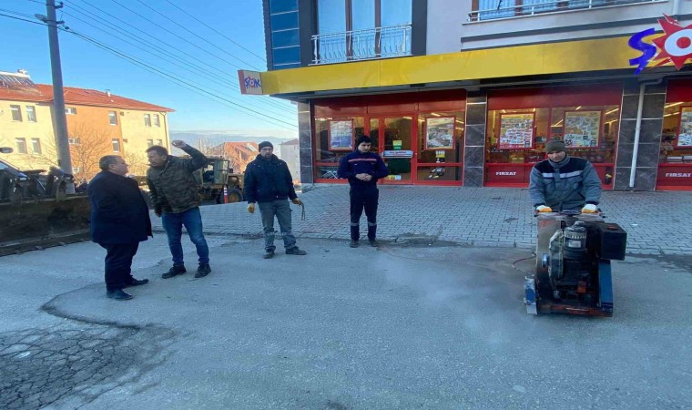 Bartında cadde ve sokaklarda yoğun bakım