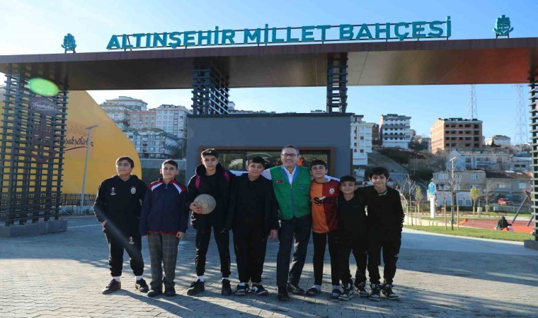 Başakşehirin 5. millet bahçesi tamamlandı