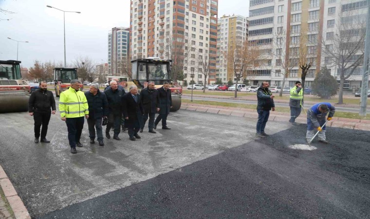 Başkan Büyükkılıçtan 6 milyon TLlik asfalt yenileme çalışmalarına yakın takip