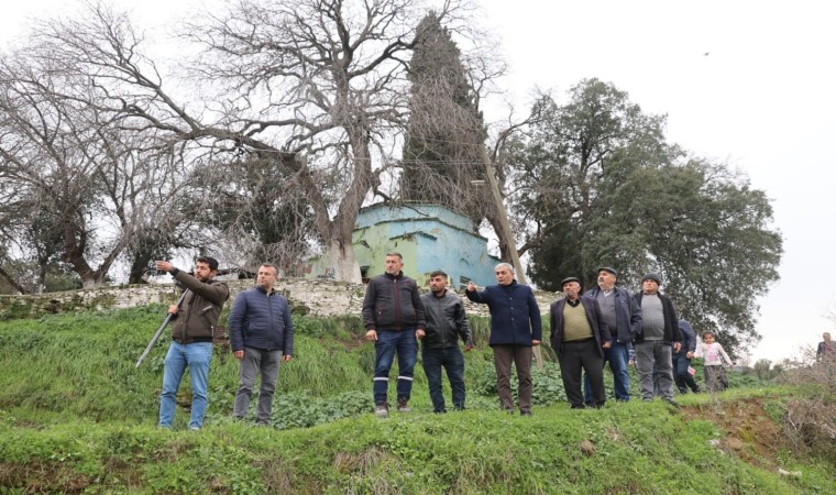 Başkan Kaplandan, Şenköyün mezarlık sorununa kalıcı çözüm