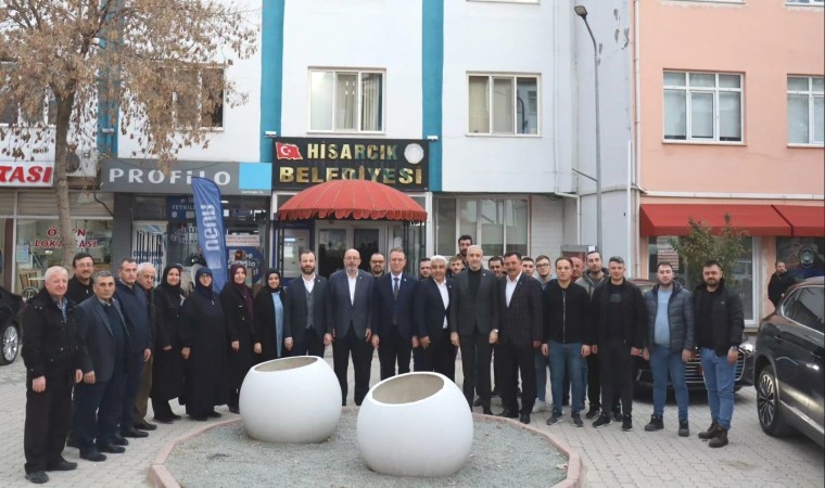 Başkan Önsay ve milletvekillerinin Hisarcık temasları