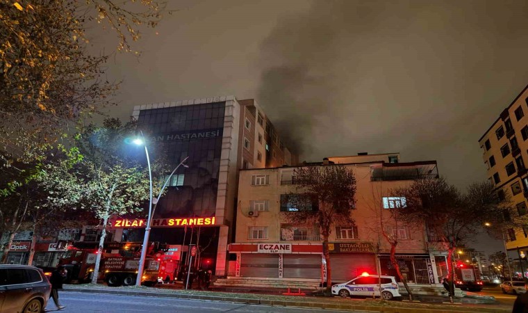 Batmanda psikiyatri hastası, hastanede kaldığı odayı ateşe verdi