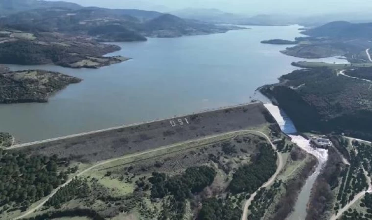 Bayramiç Barajı’nın su seviyesi, yüzde 100’e ulaştı