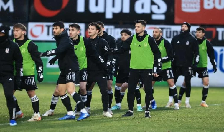 Beşiktaş, Fatih Karagümrük maçının hazırlıklarını tamamladı