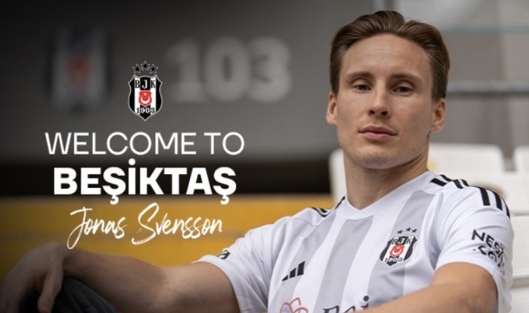 Beşiktaş, Jonas Svenssonu kadrosuna kattı