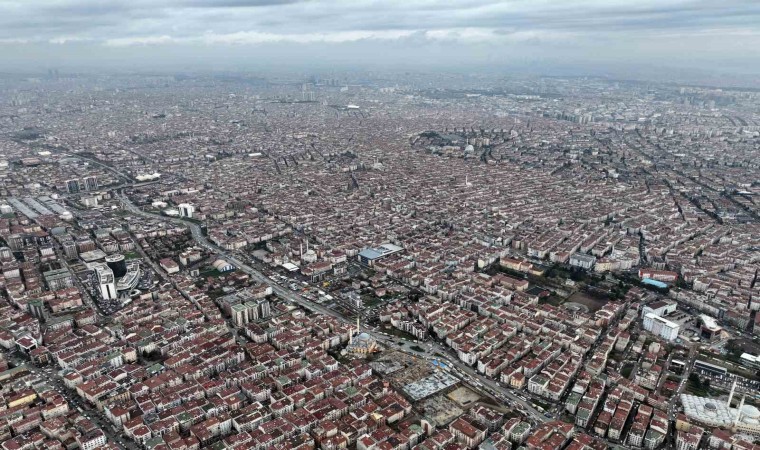 Betona boğulan İstanbulda korkutan görüntü