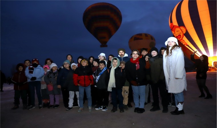 BİLSEMli öğrenciler Kapadokyayı ziyaret etti