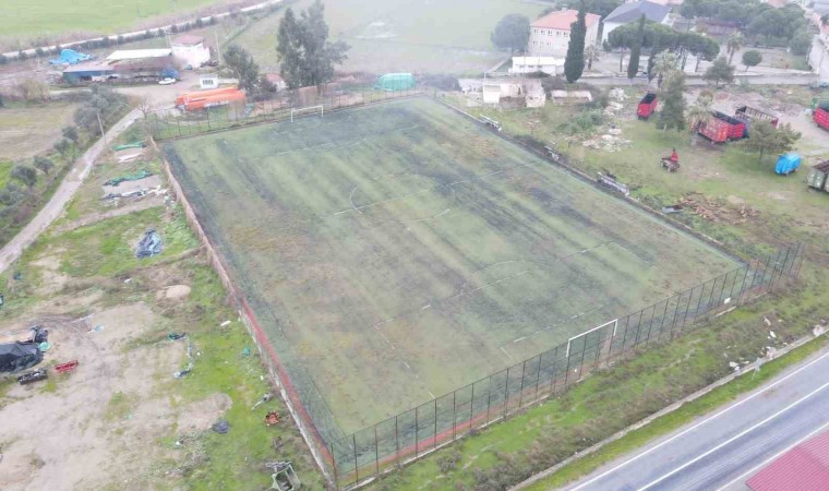 Bıyıklı Mahallesi futbol sahasına kavuşacak