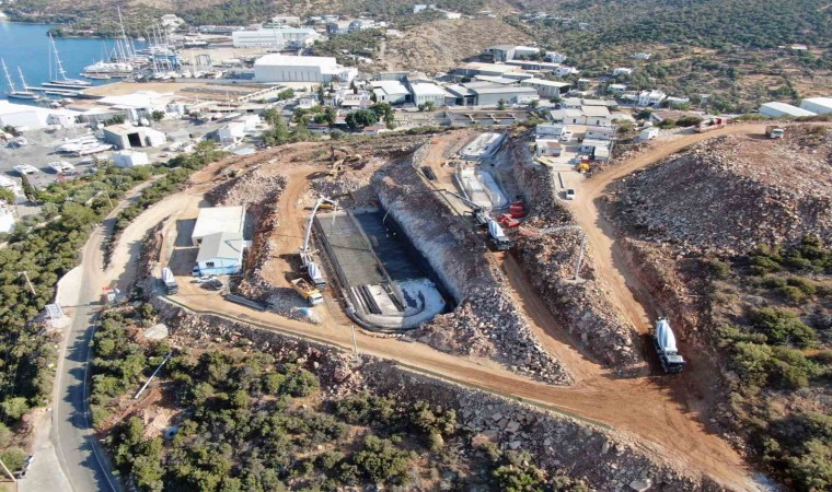 Bodrum Torba kanalizasyon ve arıtma tesisi tamamlandı