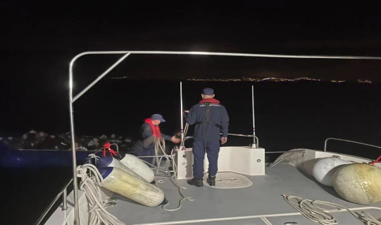 Bodrum’da 60 kaçak göçmen yakalandı