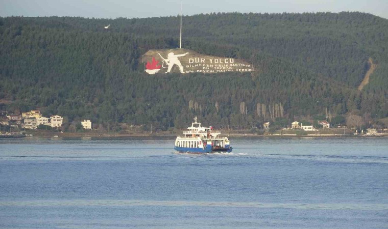 Bozcaada ve Gökçeadaya yarınki feribot seferlerine fırtına engeli