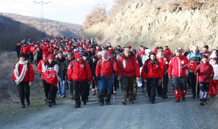 Bozüyükte Metristepe Zaferi ve Şehitleri Anma Yürüyüşünün 16ncısı yapıldı