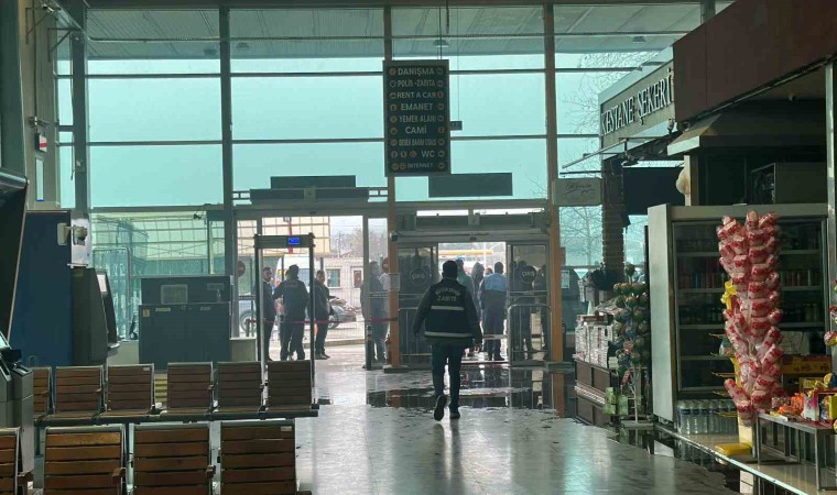 Bursa Şehirlerarası Otobüs Terminalinde korkutan yangın